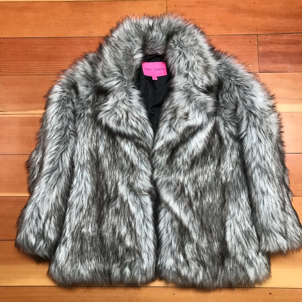 Betsey Johnson | Fur Coat | Size: L